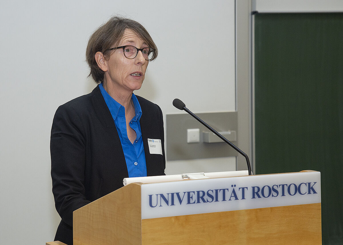 Fachtag 2019, Eröffnung durch Prof. Dr. Katja Koch